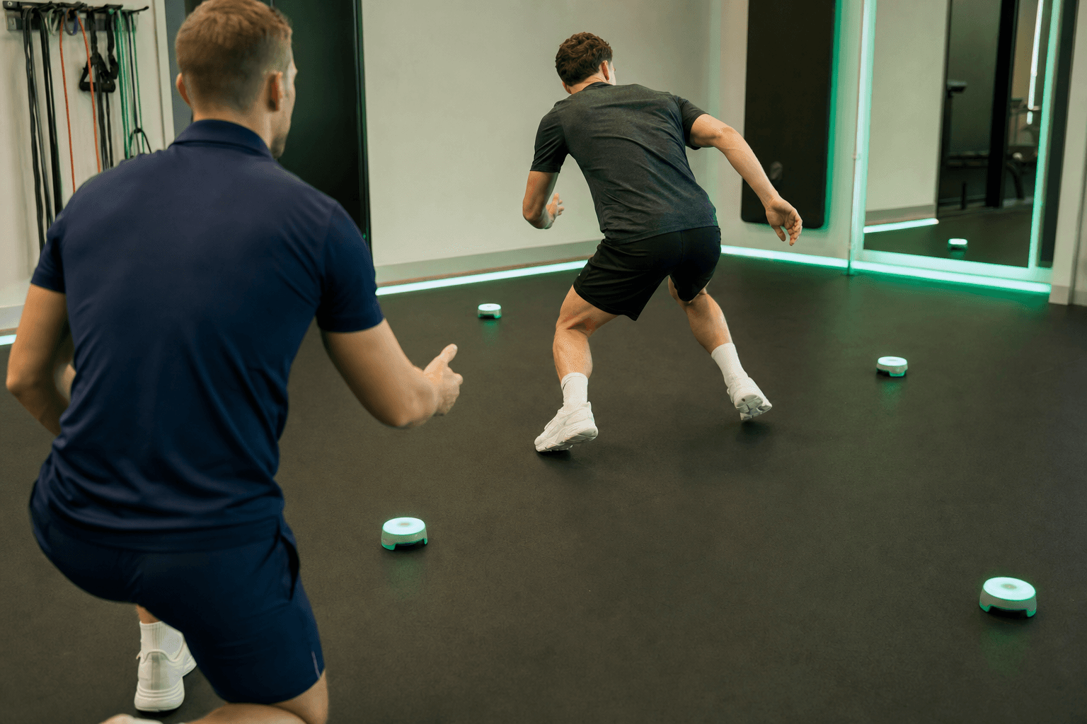 Agility-Training mit Lichtpods